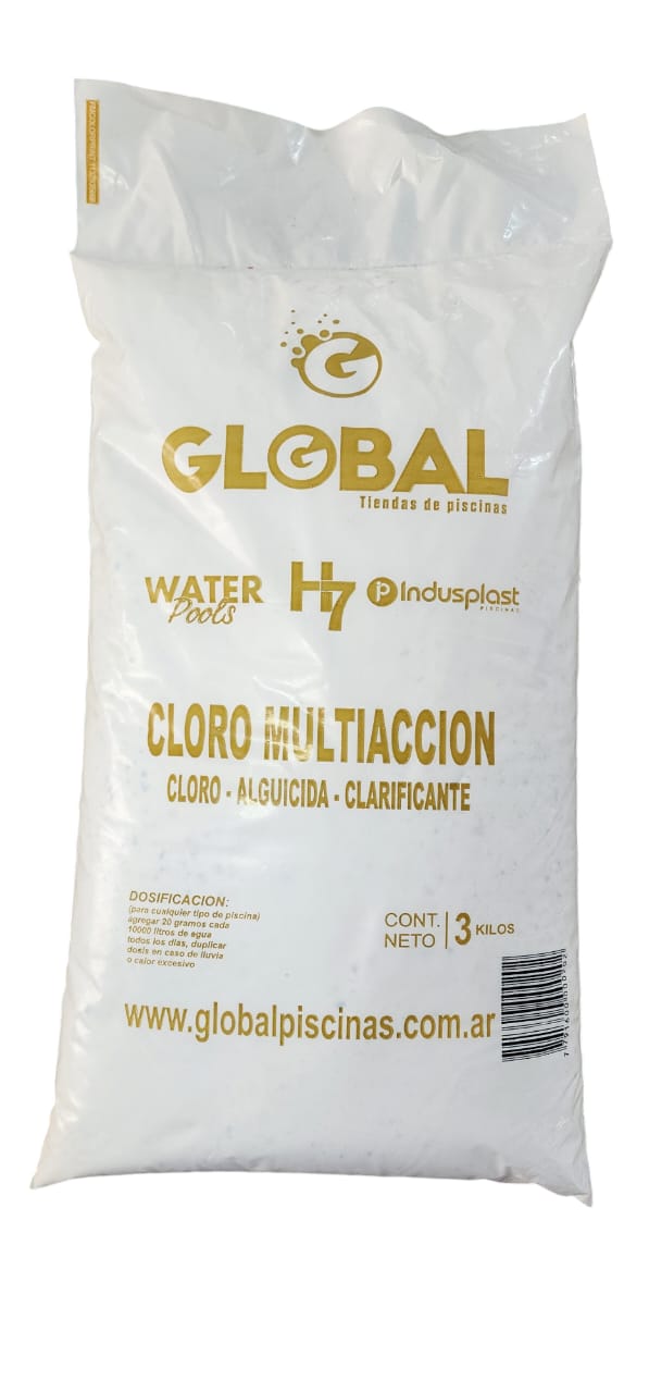 CLORO MULTIACCIÓN INSTANTANEO X 3 KILOS 